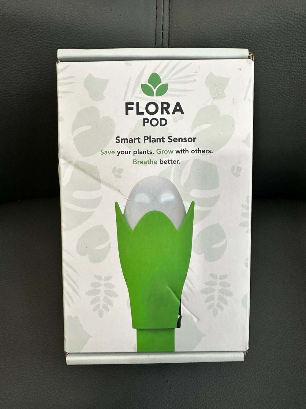 Flora Pod Smart Plant Sensor - Moisture, Light, Humidity & Temp Monitor